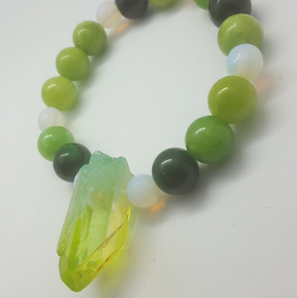 Gorgeous bohemian crystal beaded bracelet